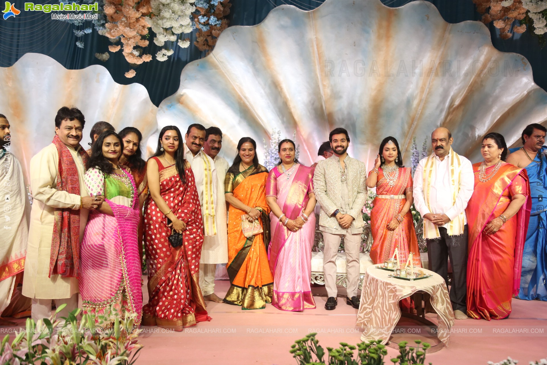 Bandla Ganesh's Daughter Janani Bandla & Surya Teja Engagement Pics
