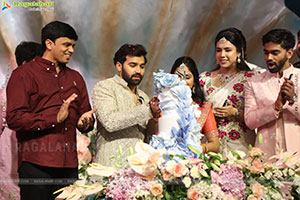 Bandla Ganesh's Daughter Janani & Surya Teja Engagement