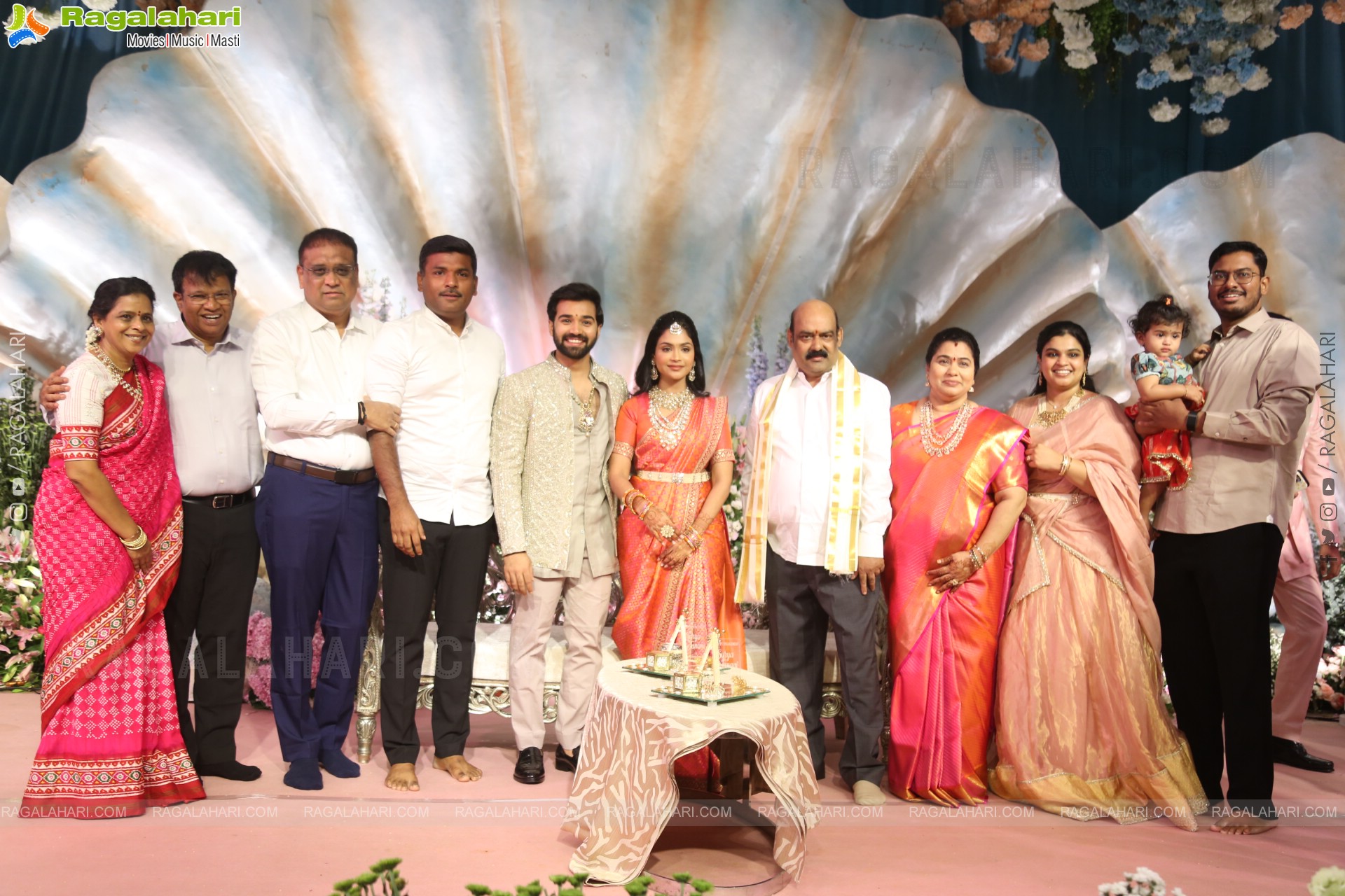 Bandla Ganesh's Daughter Janani Bandla & Surya Teja Engagement Pics