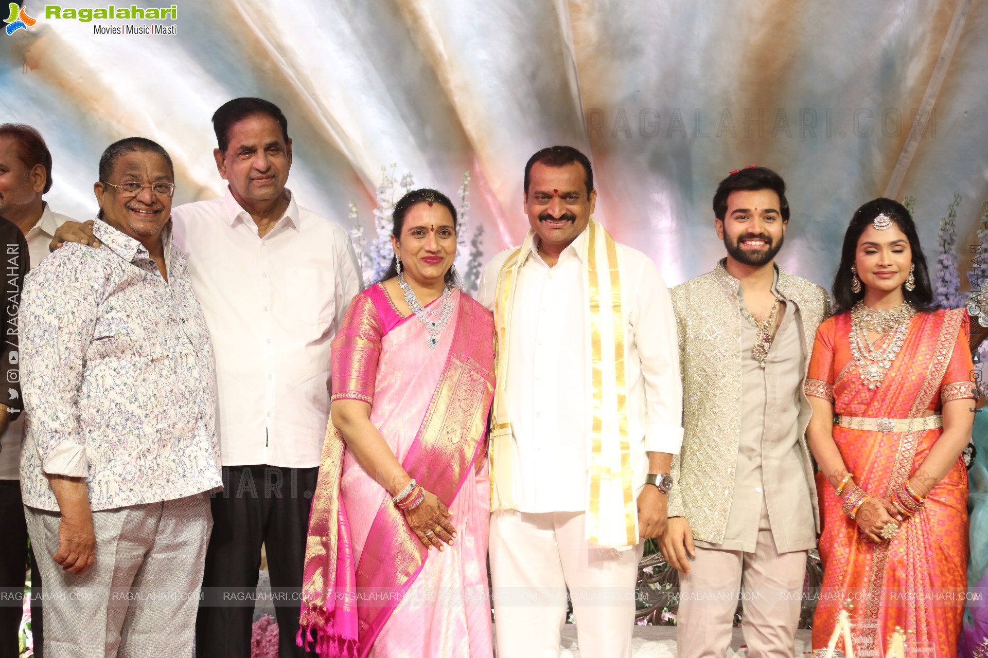 Bandla Ganesh's Daughter Janani Bandla & Surya Teja Engagement Pics