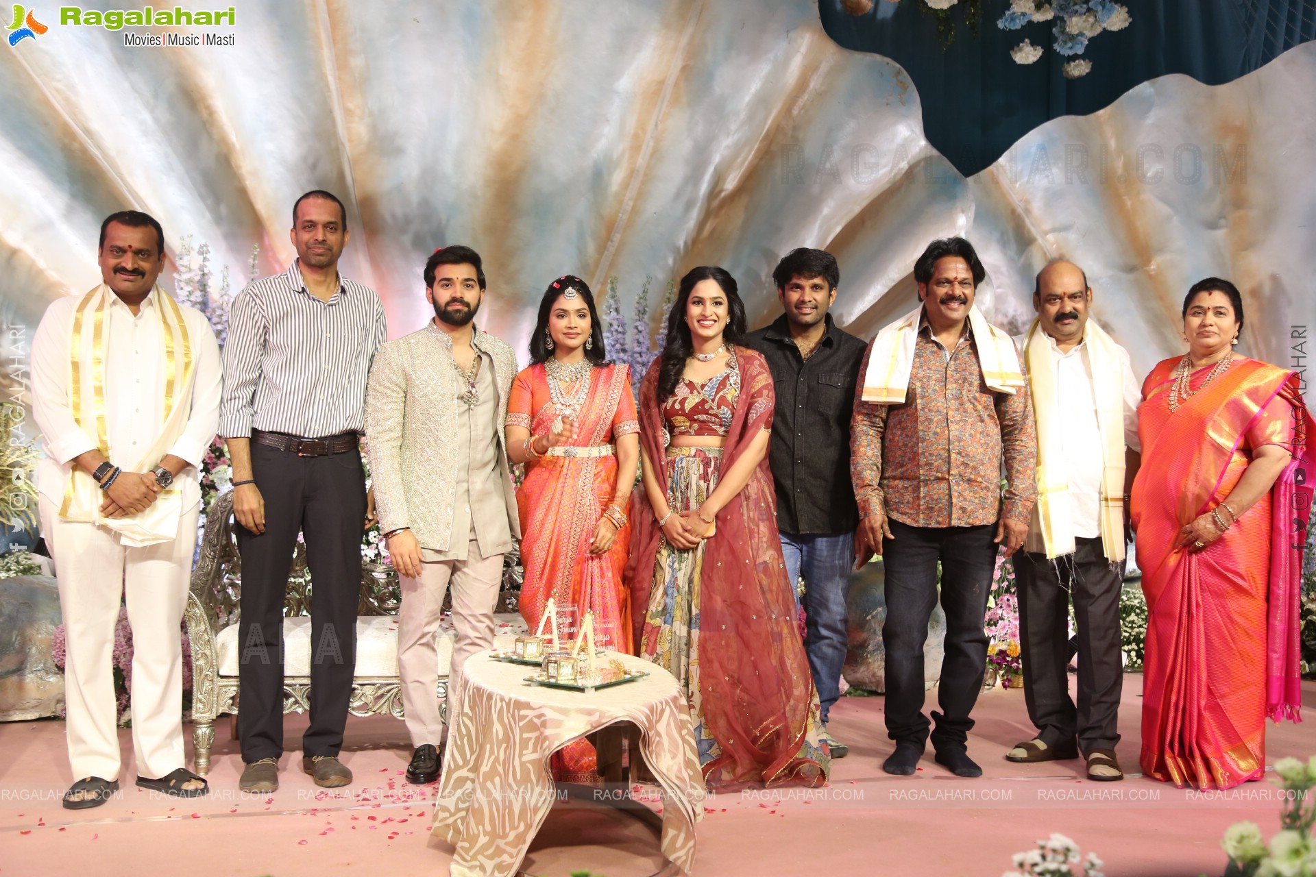 Bandla Ganesh's Daughter Janani Bandla & Surya Teja Engagement Pics