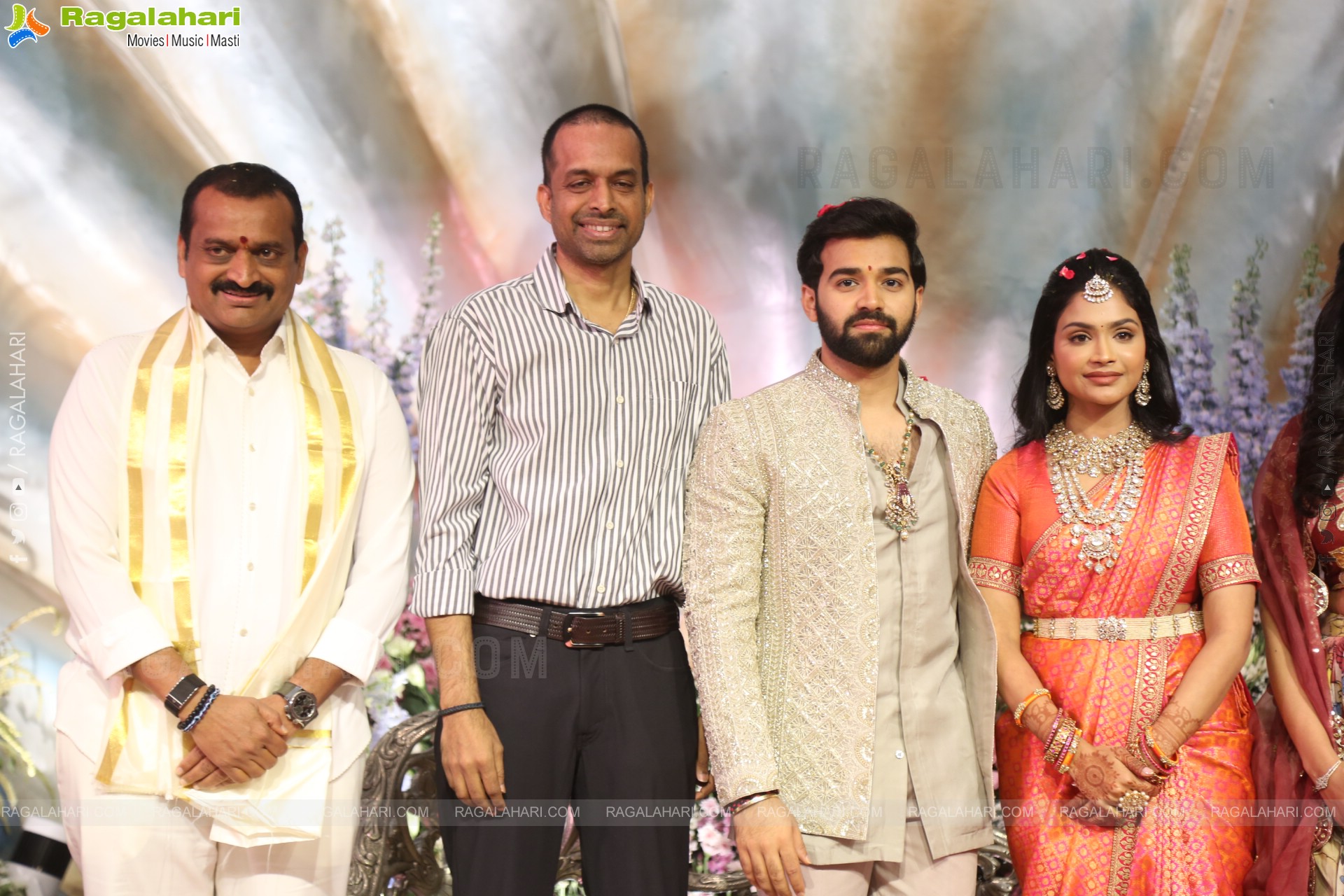 Bandla Ganesh's Daughter Janani Bandla & Surya Teja Engagement Pics