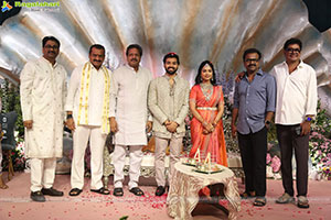 Bandla Ganesh's Daughter Janani & Surya Teja Engagement