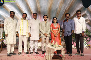 Bandla Ganesh's Daughter Janani & Surya Teja Engagement