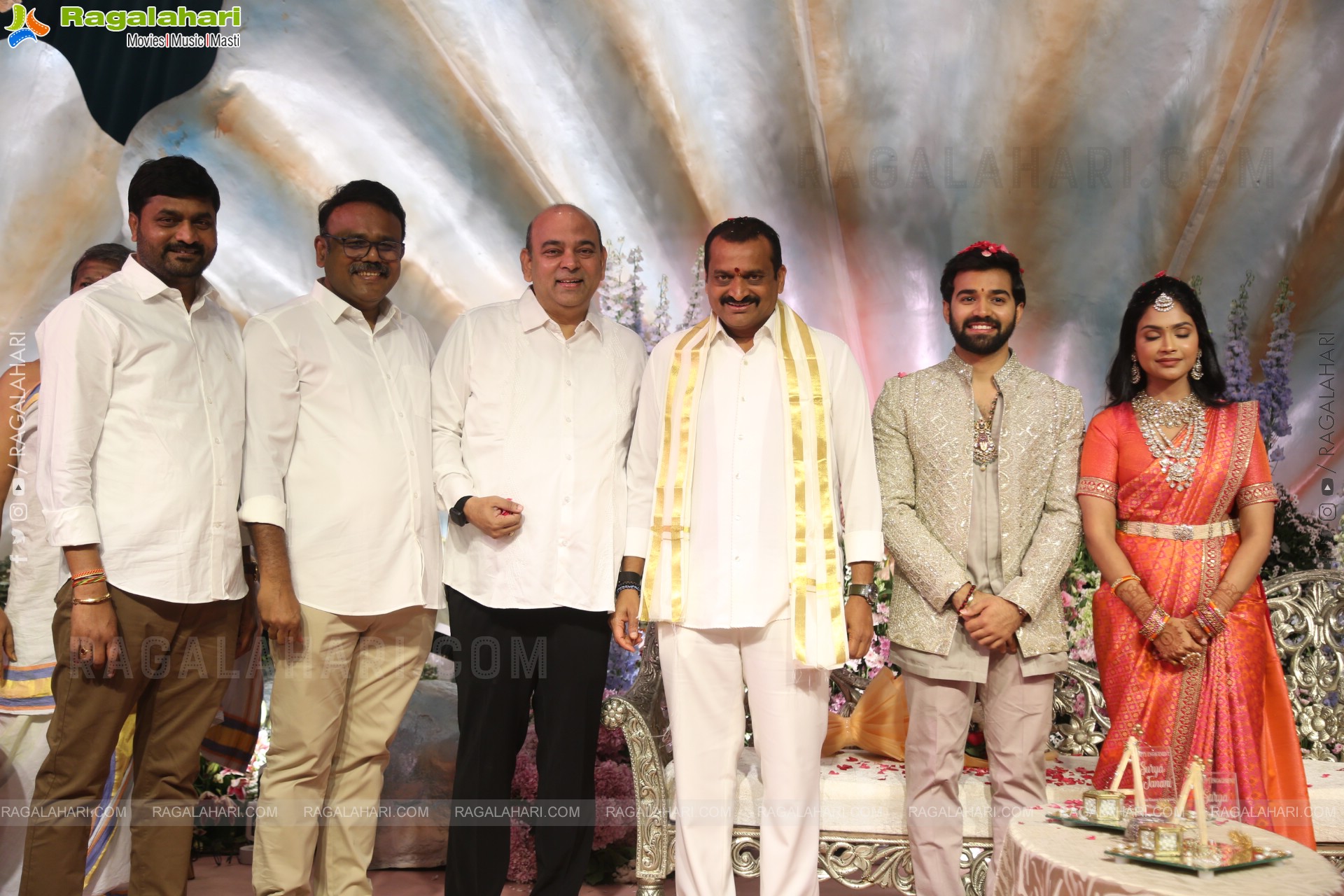 Bandla Ganesh's Daughter Janani Bandla & Surya Teja Engagement Pics