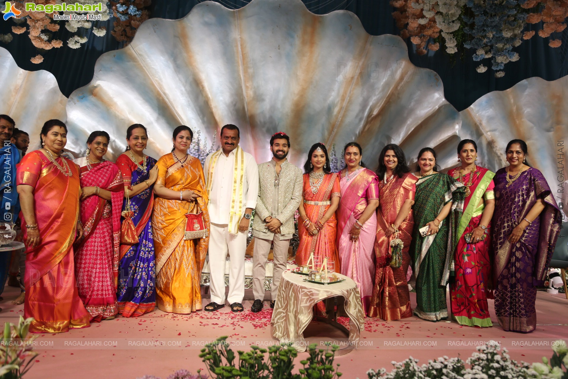 Bandla Ganesh's Daughter Janani Bandla & Surya Teja Engagement Pics