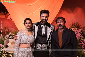 Bellamkonda Sreenivas and Kavya Reddy's Wedding Reception