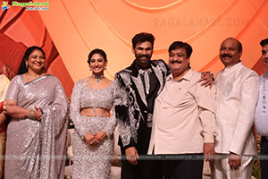 Bellamkonda Sreenivas and Kavya Reddy's Wedding Reception