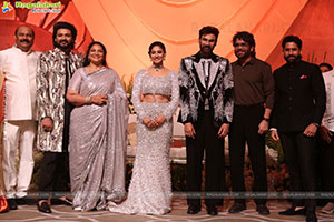 Bellamkonda Sreenivas and Kavya Reddy's Wedding Reception