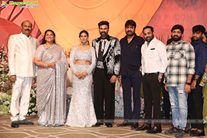 Bellamkonda Sreenivas and Kavya Reddy's Wedding Reception