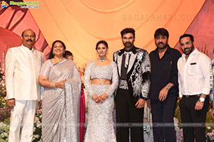 Bellamkonda Sreenivas and Kavya Reddy's Wedding Reception