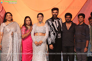 Bellamkonda Sreenivas and Kavya Reddy's Wedding Reception