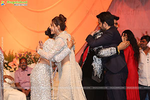 Bellamkonda Sreenivas and Kavya Reddy's Wedding Reception