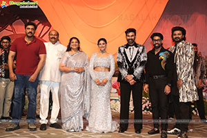 Bellamkonda Sreenivas and Kavya Reddy's Wedding Reception