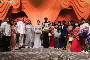 Bellamkonda Sreenivas and Kavya Reddy's Wedding Reception