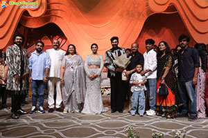 Bellamkonda Sreenivas and Kavya Reddy's Wedding Reception