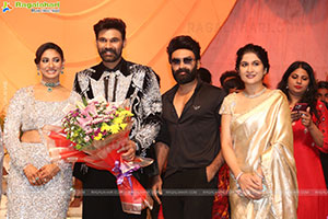 Bellamkonda Sreenivas and Kavya Reddy's Wedding Reception