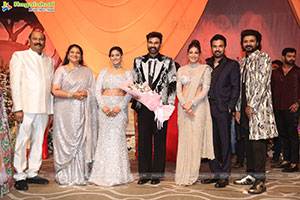 Bellamkonda Sreenivas and Kavya Reddy's Wedding Reception