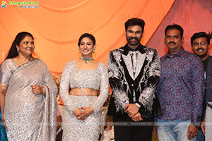 Bellamkonda Sreenivas and Kavya Reddy's Wedding Reception