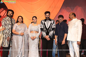 Bellamkonda Sreenivas and Kavya Reddy's Wedding Reception