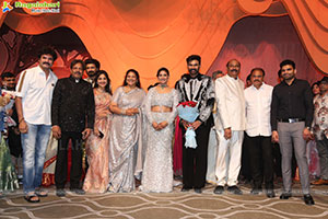Bellamkonda Sreenivas and Kavya Reddy's Wedding Reception