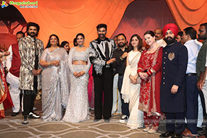Bellamkonda Sreenivas and Kavya Reddy's Wedding Reception
