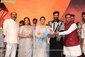 Bellamkonda Sreenivas and Kavya Reddy's Wedding Reception
