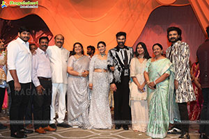 Bellamkonda Sreenivas and Kavya Reddy's Wedding Reception