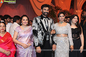 Bellamkonda Sreenivas and Kavya Reddy's Wedding Reception
