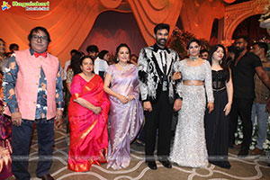 Bellamkonda Sreenivas and Kavya Reddy's Wedding Reception