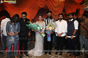 Bellamkonda Sreenivas and Kavya Reddy's Wedding Reception
