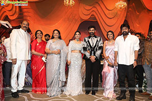 Bellamkonda Sreenivas and Kavya Reddy's Wedding Reception