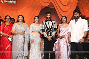 Bellamkonda Sreenivas and Kavya Reddy's Wedding Reception