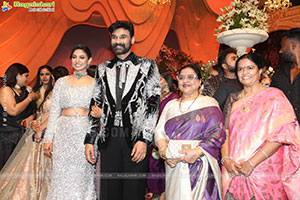 Bellamkonda Sreenivas and Kavya Reddy's Wedding Reception