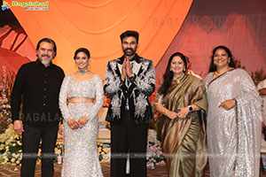 Bellamkonda Sreenivas and Kavya Reddy's Wedding Reception