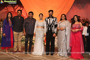 Bellamkonda Sreenivas and Kavya Reddy's Wedding Reception