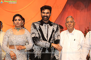 Bellamkonda Sreenivas and Kavya Reddy's Wedding Reception