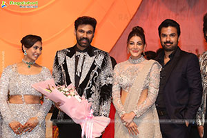 Bellamkonda Sreenivas and Kavya Reddy's Wedding Reception