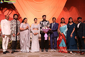 Bellamkonda Sreenivas and Kavya Reddy's Wedding Reception