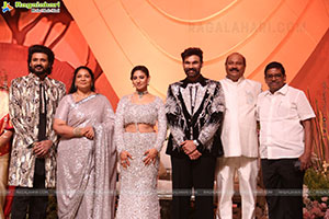 Bellamkonda Sreenivas and Kavya Reddy's Wedding Reception
