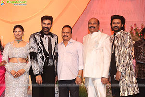 Bellamkonda Sreenivas and Kavya Reddy's Wedding Reception