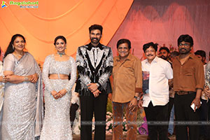 Bellamkonda Sreenivas and Kavya Reddy's Wedding Reception