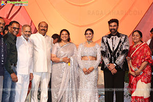 Bellamkonda Sreenivas and Kavya Reddy's Wedding Reception