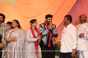 Bellamkonda Sreenivas and Kavya Reddy's Wedding Reception