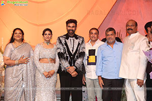 Bellamkonda Sreenivas and Kavya Reddy's Wedding Reception