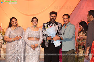 Bellamkonda Sreenivas and Kavya Reddy's Wedding Reception