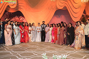 Bellamkonda Sreenivas and Kavya Reddy's Wedding Reception