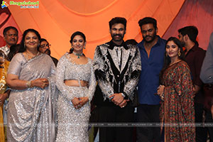 Bellamkonda Sreenivas and Kavya Reddy's Wedding Reception