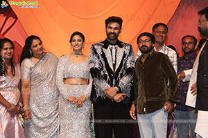 Bellamkonda Sreenivas and Kavya Reddy's Wedding Reception