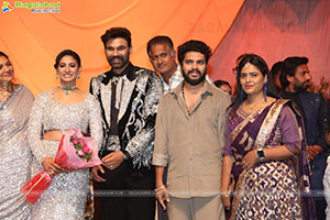 Bellamkonda Sreenivas and Kavya Reddy's Wedding Reception